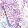 Cartoon Girl Dress-Up Game Sticker Book Children Girls Princess Change Clothes Game Sticker Book Diy Notebook Scrapbook Decals
