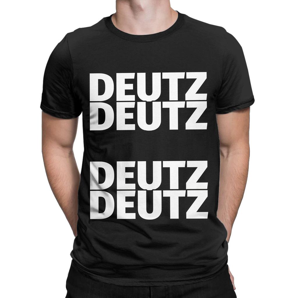 T-shirt in Cotone Grafica Deutz 100 Top Deutz Fahr Magliette Per Unisex