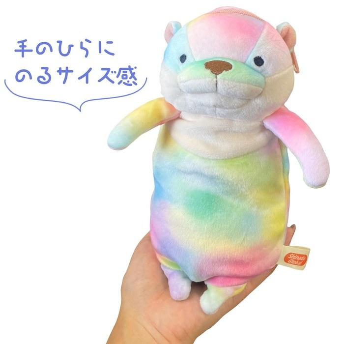 Sinadaglobal Mochi Series Mochikawa Otter Pen Pouch Gray 9x8x18cm MPKW-0180G