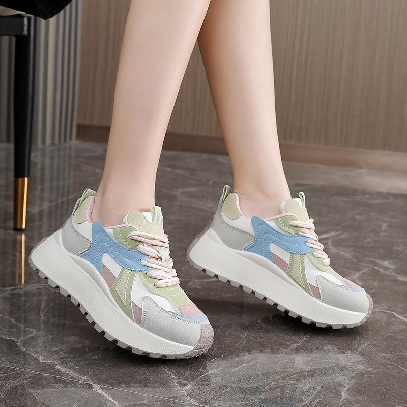 2026 Thick Soled Non Slip Casual Running Shoes Women Breathable Comfort Sneakers Tenis Masculino Shoes for Women Zapatos