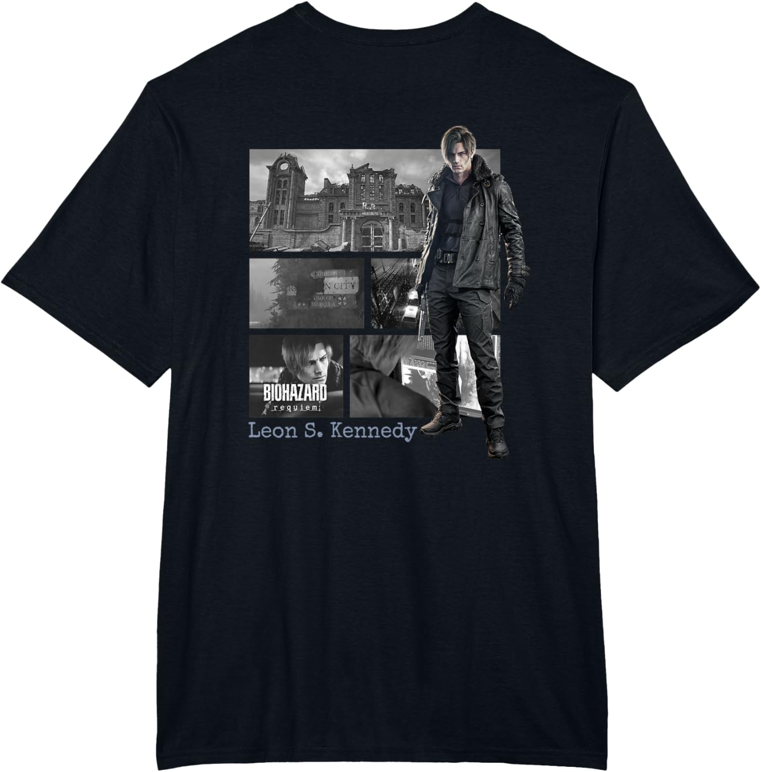 

2026 New Resident Evil Requiem Leon BP Comfortable T-Shirt Unisex High Quality Oversized Casual T Shirt Cotton Men Women Tee ... 5XL різнокольоровий