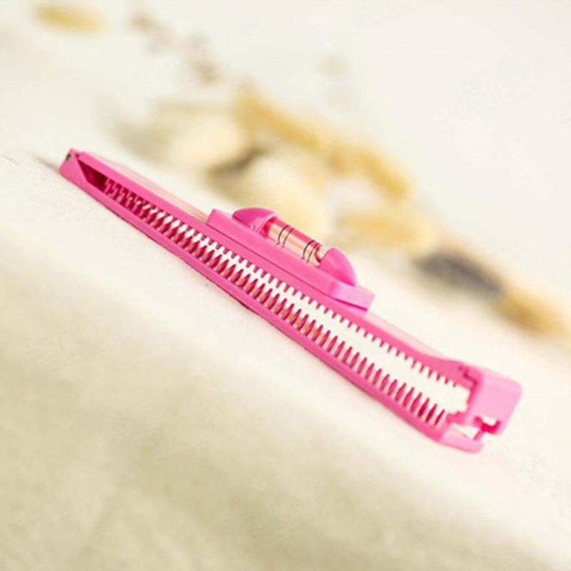 DIY Haarschneider Pony Werkzeug Clipper Kamm Guide für süße Haare Bang Level Lineal