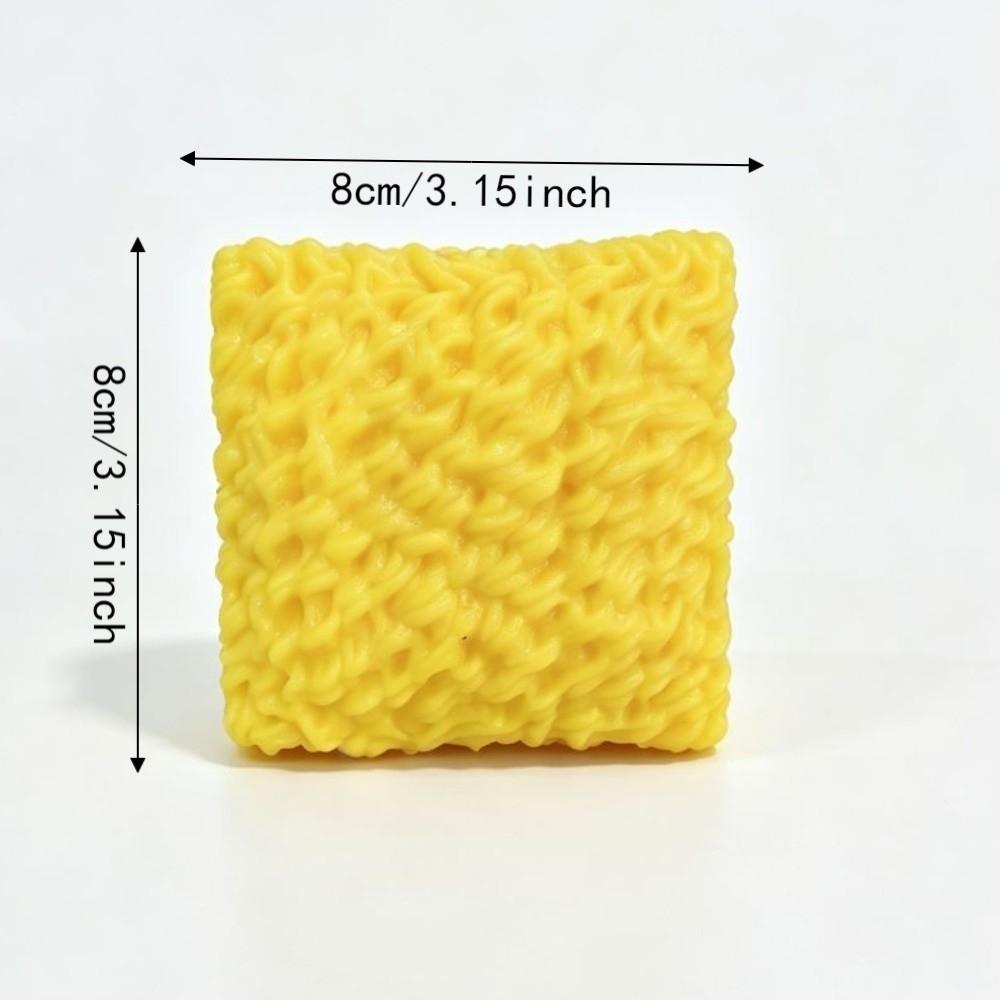 Moldable Crackling Noodles Squishy Toy Sound Effects Realistic Food Pinch for Kids Adults