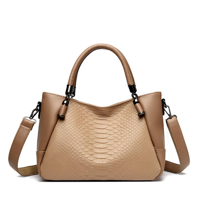 Vielseitige Ein-Schulter-Tasche, Lässige Handtasche, Hochwertig, Großes Fassungsvermögen, Modische und Schlichte Umhängetasche