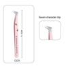 New Tweezers Eyelash Extension Clip Lash Tweezers for Eyelashes Professional Volume Fiber Tip Lash Tweezers JMNZ02