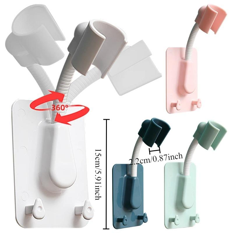 Xiaomi 360 Shower Bracket Punching-free Fixer Hanging Shower Head Children Shower Head Adjustable Bathroom Wall Flower Drying Base