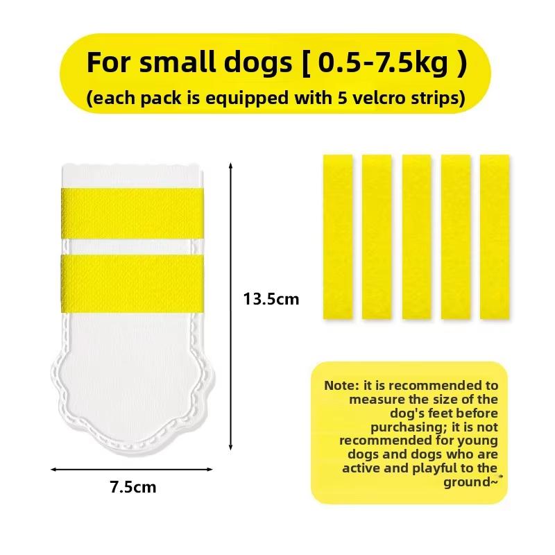 

Portable Outdoor Dog Shoe Cover For Outdoor Use Disposable Foot Coverpet Shoes Anti Shedding Waterproof Pet Supplies