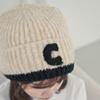 Women's Contrast Golji Short Beanie