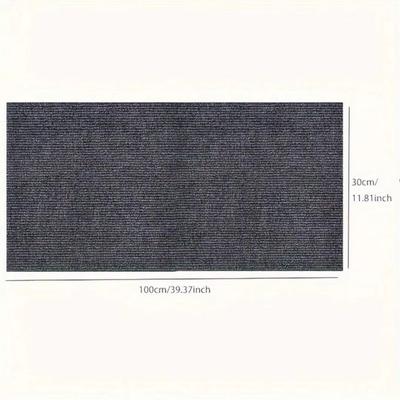 1PC 1m/39.37inch Self-Adhesive Cat Scratching Mat Trimmable Cat Carpet Cat Scratching Carpet Corner Wall Cat DIY Scratch Sofa Fu
