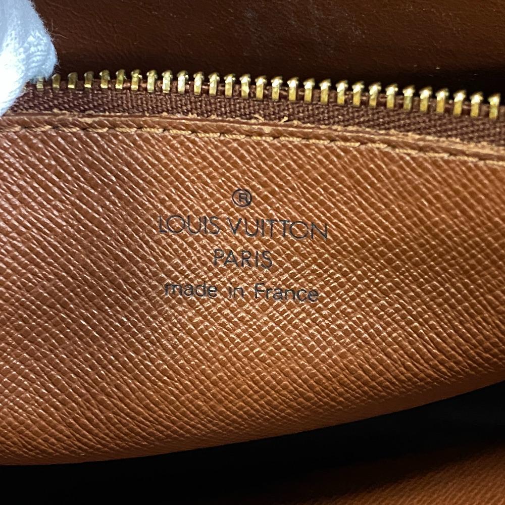 LOUIS VUITTON M51274 Monogram leather Trocadero 27 Shoulder Bag Brown leather Women Used