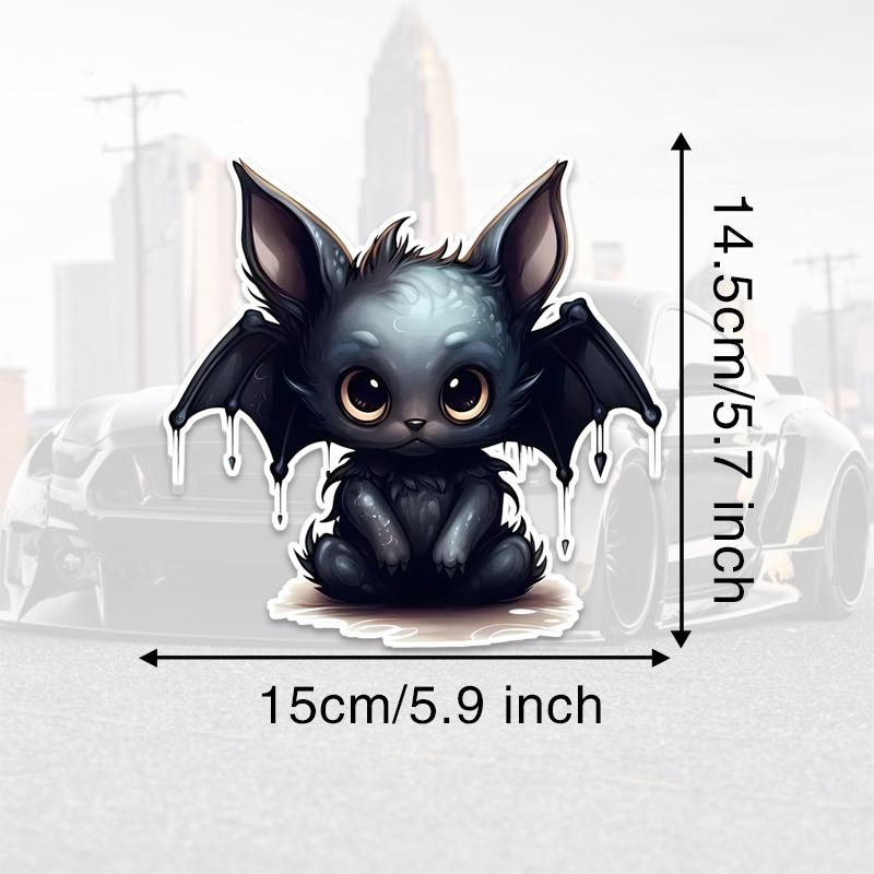 

DS39#15x14.5cm мультяшная наклейка с изображением летучей мыши водонепроницаемая виниловая наклейка для грузовика мотоцикла скутера наклейки автомобильные аксессуары 15x14.5cm