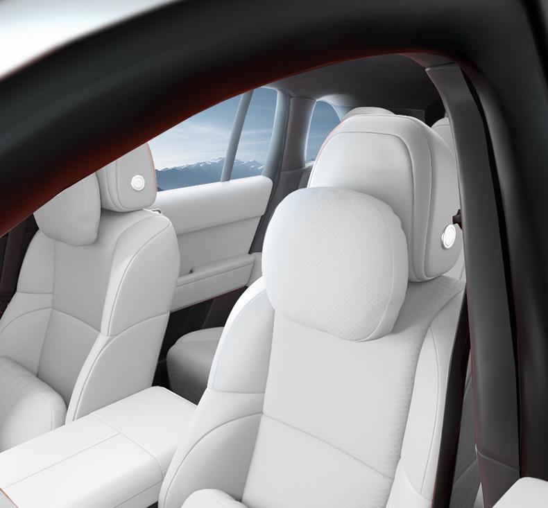 Yueyi 07 Headrest & Lumbar Support Neck Pillow: New Model for Essential Neck & Lumbar Protection in Car Interior Decoration