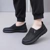 Shoes for men, spring 2025, new mesh men's shoes, breathable, wear-resistant, non-slip, lazy people, soft-soled shoes for men
