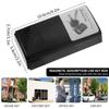 Creative Magnetic Black Key Safe Box Car Key Box Hidden Storage Outdoor Anti-Rust Key Box Car Truck Caravan Secret Box Homes Key