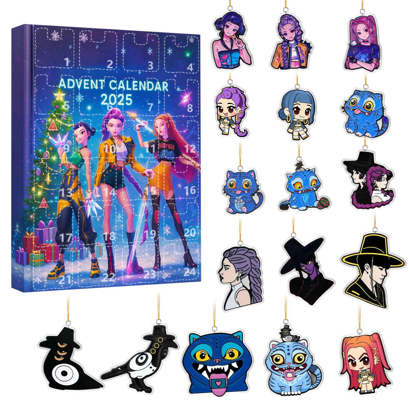 

2D Адвент-календарь включает 24 адвент-календаря, календарь обратного отсчета и коллекционные сюрпризы One Size