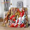 Cute Cartoon Cardcaptor Sakura Soft Plush Blanket,Flannel Blanket Throw Blanket for Living Room Bedroom Bed Sofa Picnic Cover 3D