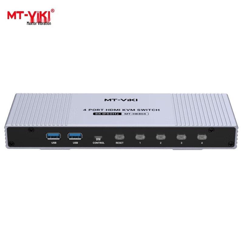 MT-viki MT-KH804 4-Port Manual HDMI KVM Switch