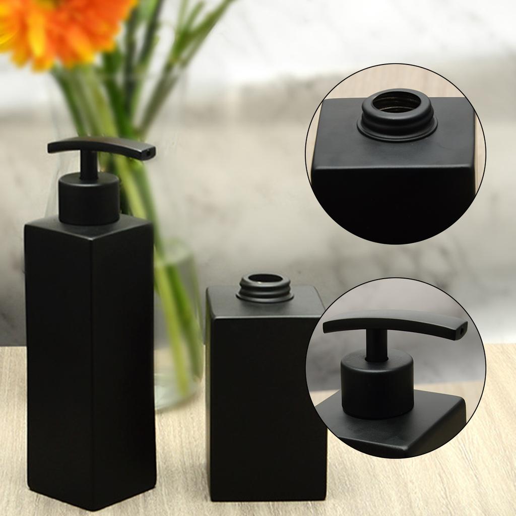 Stainless Steel Soap Dispenser, Refillable Manual Press Soap Dispenser,  for Hold Liquids, Shower Gels, Shampoos, Lotions