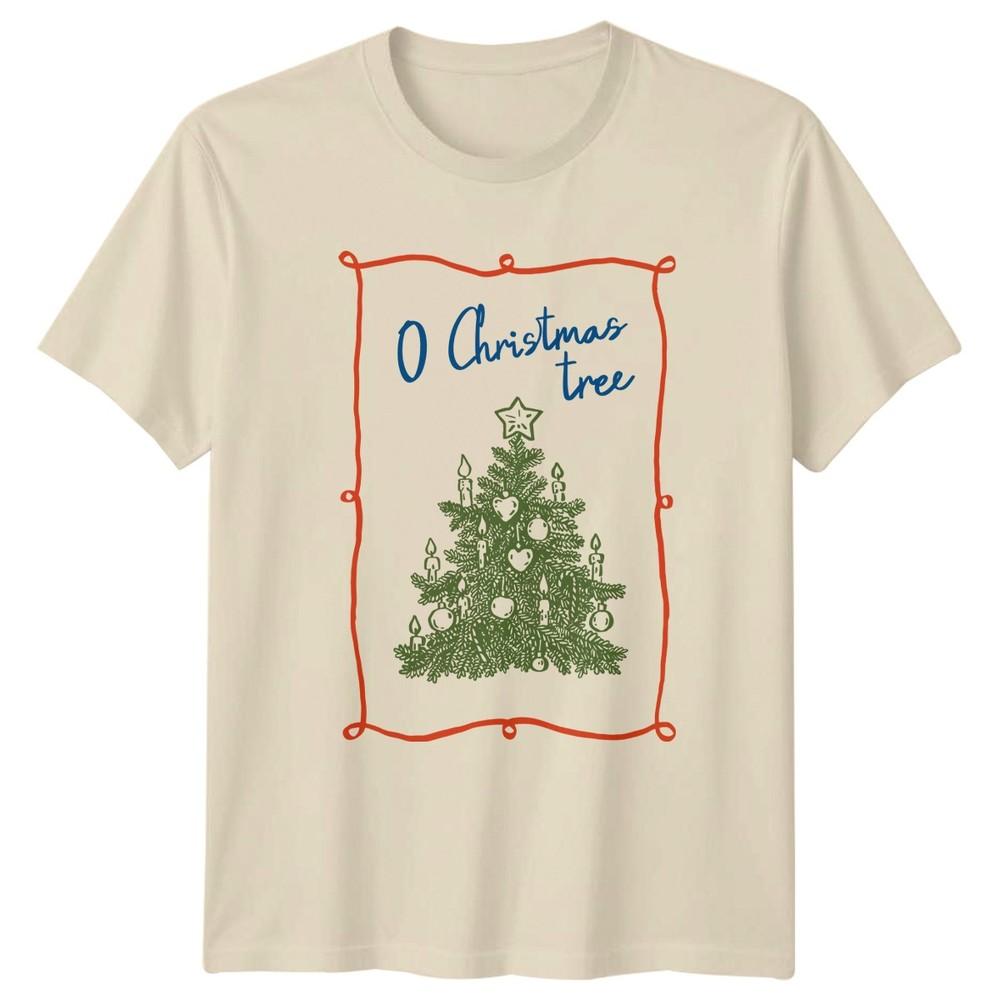 O Christmas Tree Christmas Holidays Unisexs T Shirt Unisexs Tee Graphic Festive