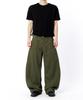 Tegseu Tx306 Curved Baggy Balloon Denim (Khaki)