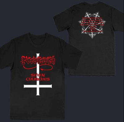 Tričko POSSESSED Sedm kostelů, velikost S-4XL