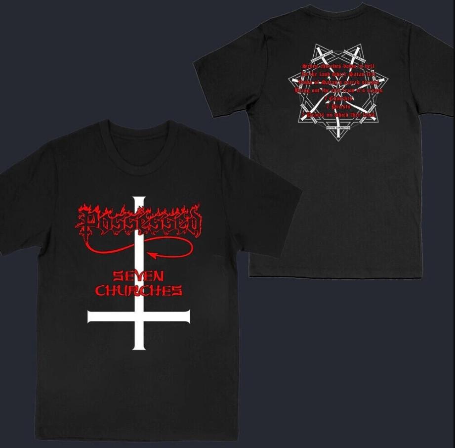 

POSSESSED Seven Churches T-shirt, size S-4XL L