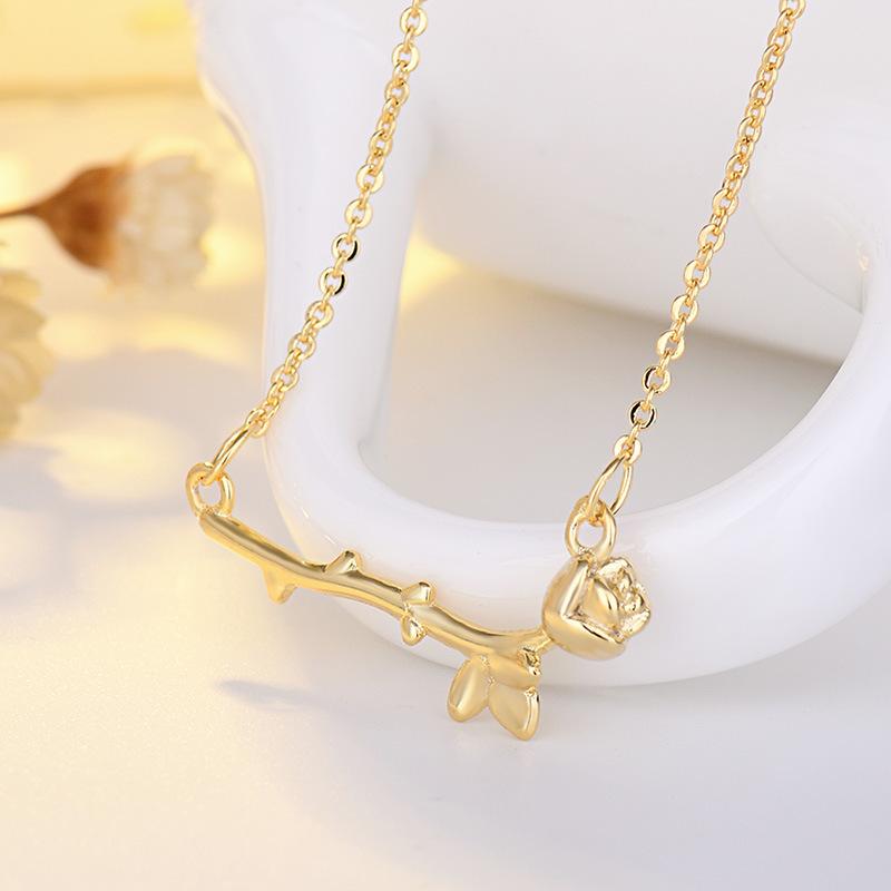 

Женское ожерелье Lindon, кулон из медного сплава, циркон, модный подарок золотой