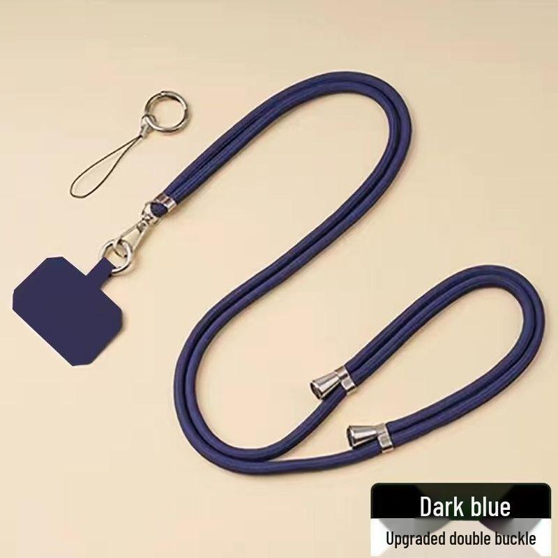 Retractable Adjustable Phone Lanyard: Anti-Drop Crossbody/Shoulder Strap for Men & Women, Durable and Long.