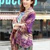 Ethnic Style Double-Sided Gold Thread Jacquard Women's Cheongsam Shawl Scarf - Thickened for Autumn and Winter