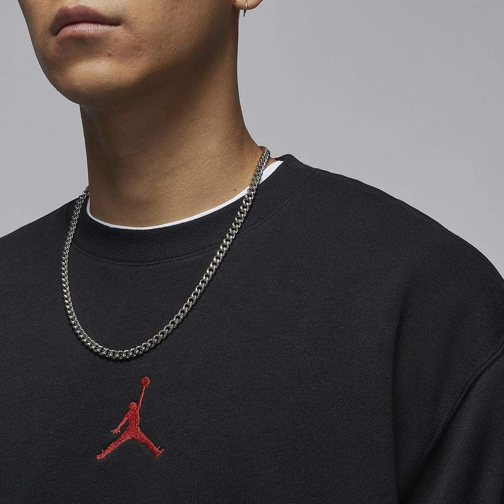 Jordan Crew Neck Pullover Comfortable Long Sleeve Sweatshirt Men sweatshirt Black HV1750010