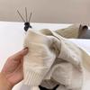 Retro Cable Knit V-Neck Sleeveless Vest for Women - Autumn/Winter Layering