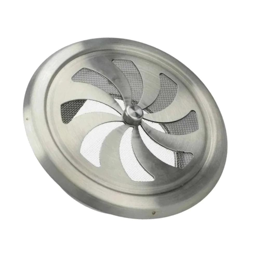 

1PC Ventilation Grille 100/125mm Adjustable Air For-LEAF Mechanism Parts Stainless Steel Ventilation Cover Grille Switch Filter