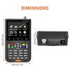 GTMEDIA V8 Finder 2 TV Signal Finder Meter DVB S S2 S2X Signal Receiver 3.5 Inch LCD Dispaly H.264 Auto Calculate Angle