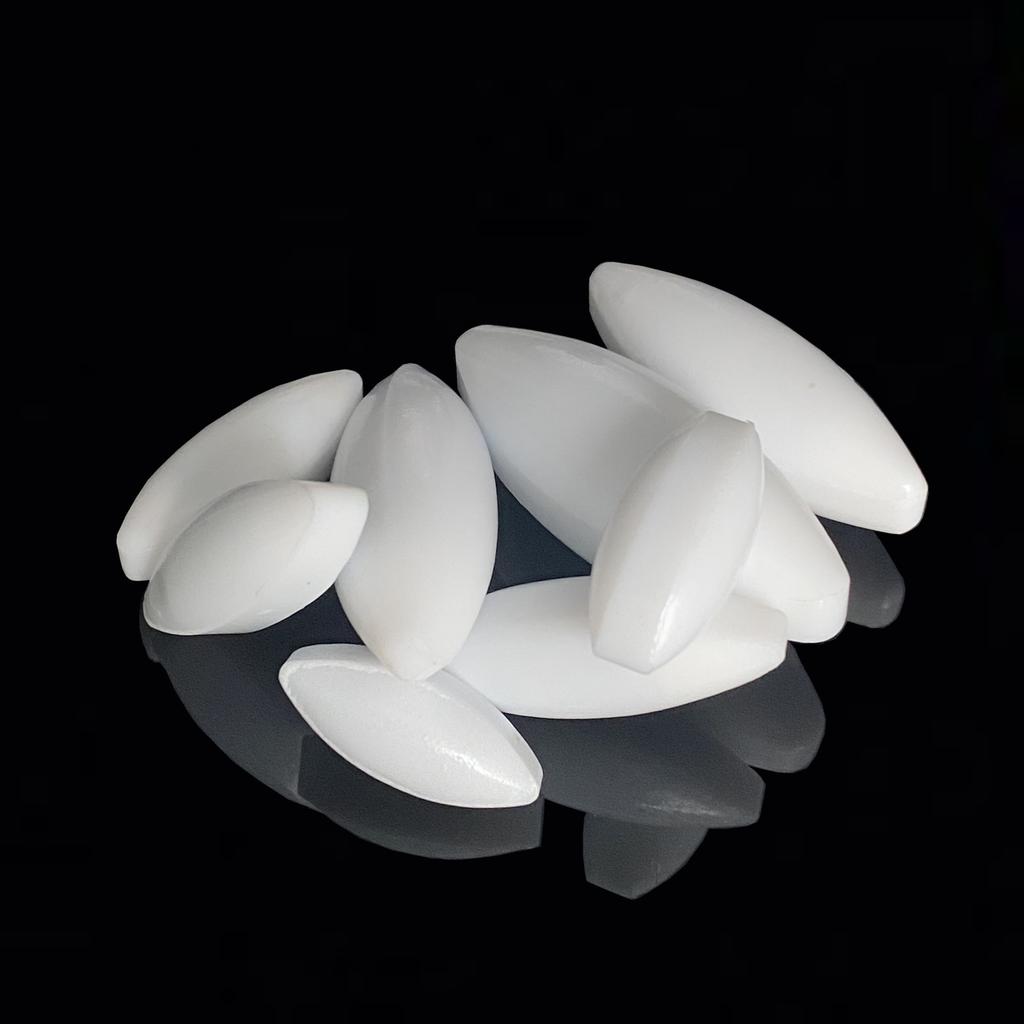 5Pcs Laboratory Magnetic Bar Cylindrical Magnetic Stirrer Rod Stirrer- Mixer Stir Bars Magnetic Stirrer School Laboratory