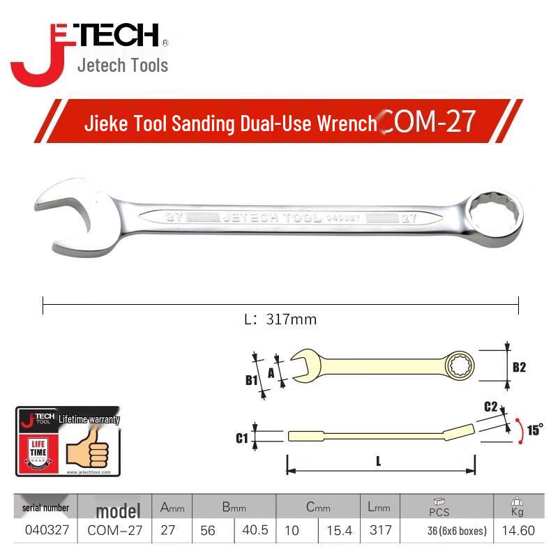 

SMVP Combination Wrench CN plug (adapter included)