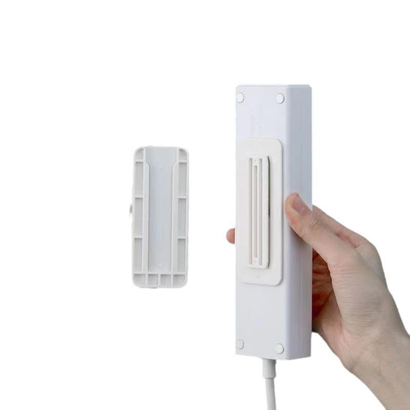 Power Strip Wall Mount: No-Drill, No-Marking Cable Clip and Fixer.