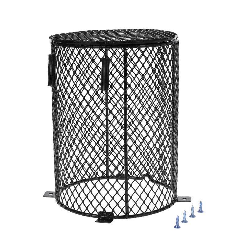 Y3NA Heating Bulb Lamp Protector Heat Bulb Mesh Cover Ceramic Light Lampshade
