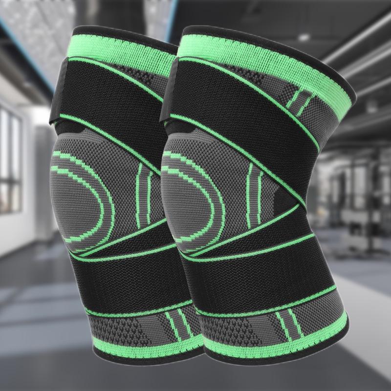 Unisex Sports Knee Protector Meniscus Wrap Compression Bandage Knee Pad for Cycling