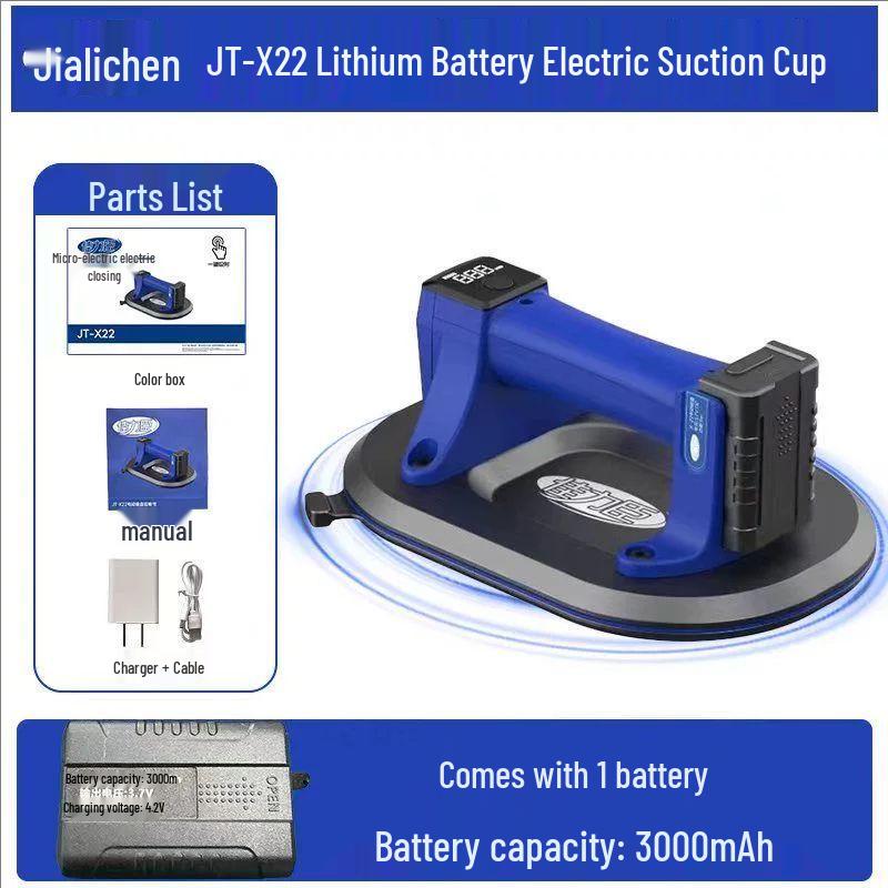 Jialichen Heavy-Duty Electric Vacuum Suction Cup for Tiles and Glass