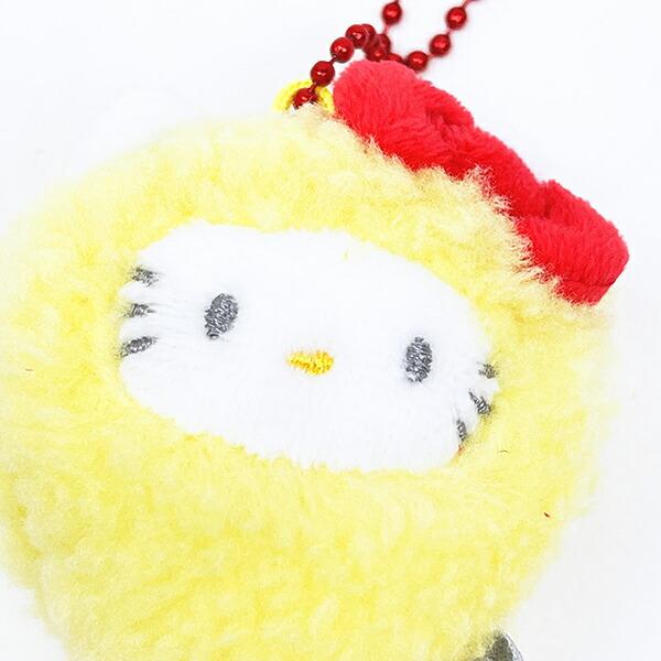 Sanrio Hello Kitty Food Costume Plush Keychain