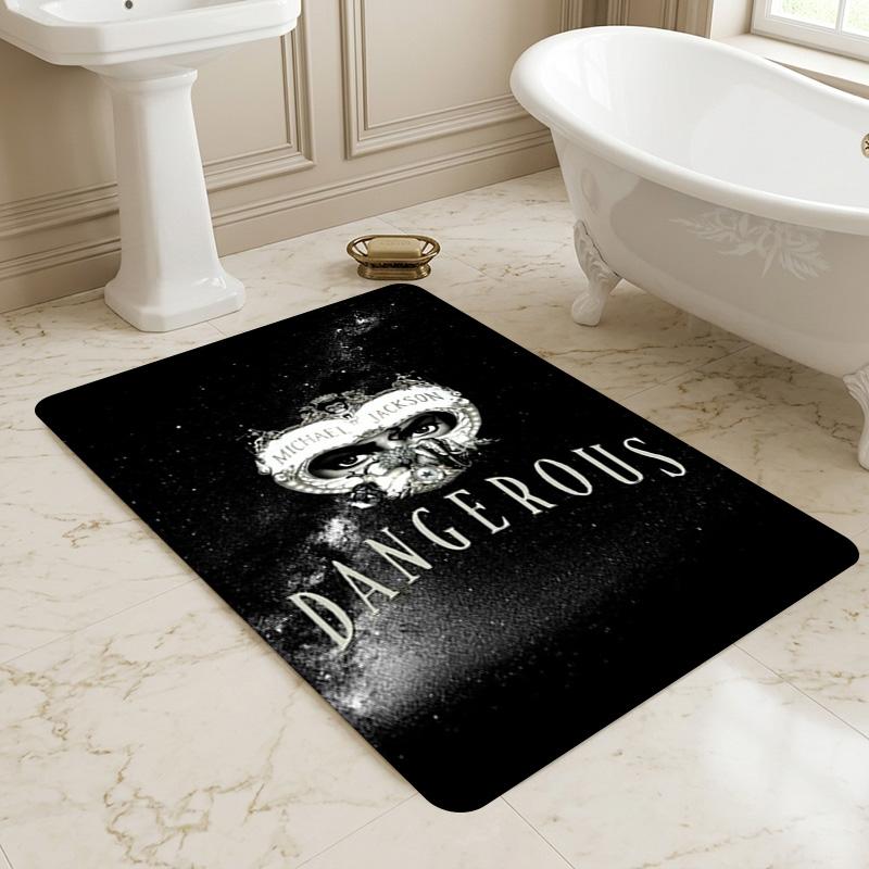 Michael Jackson Dangerous Living Room Nonslip Area Rug Soft Carpet For Bedroom Gameoom Playroom Sofa Office Home Decor Doormat