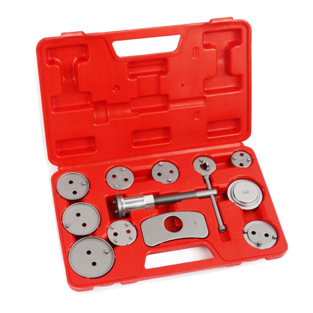 Complete Disc Brake Caliper Tool Set, 12Pcs Wind Back Tool Kit, Brake Pad Repair for Car Brake Caliper Compression