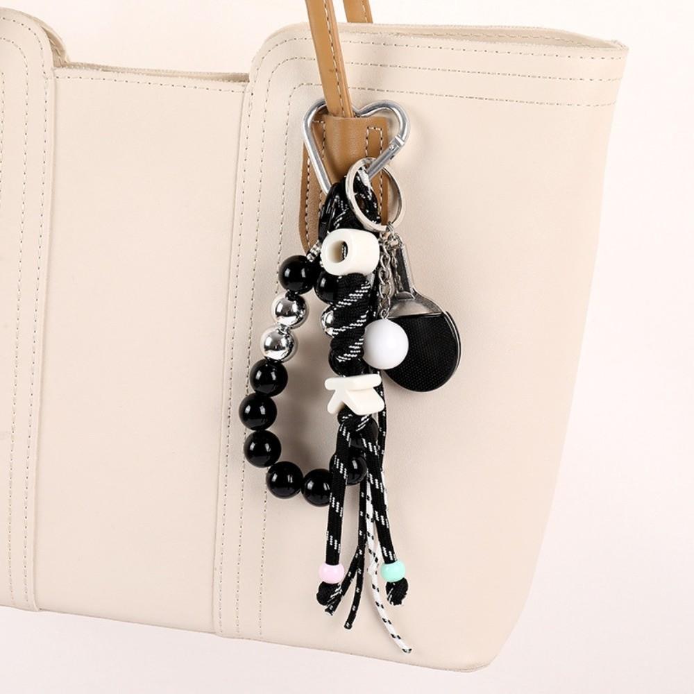 Stylish Design Baseball Braid Rope Pendant Hanging Chain Braided Bag Charm  Handbag Accessory