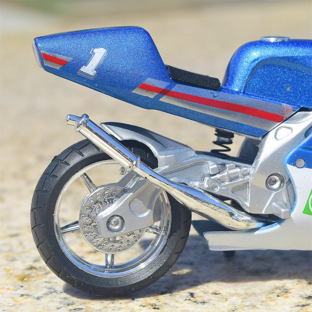 Welly 1/18 1994 Yamaha TZ250M Alloy Off Road Motorcycle Model Diecast Metal Static Collection Children Toy Car Wehicles Gifts
