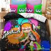 Popular Splatoon 2 Game Printed Bedding Set 3d Cartoon Duvet Cover Set Pillow Case Twin Full Queen King Size Bed Linen Bed Sets