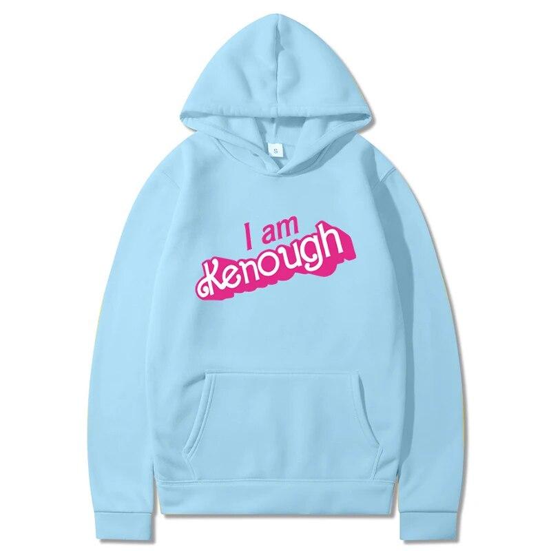 Women Barbiecore Movie Kenough Sweatshirts Men Fashion Graphic Printed Harajuku Streetwear Hooded Pullovers