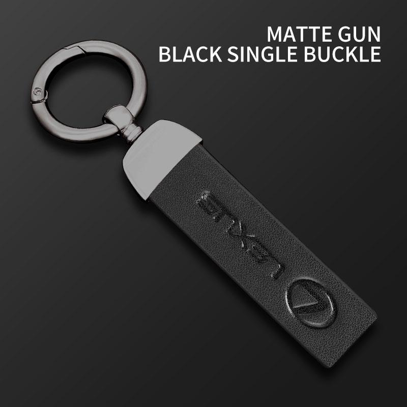 Car Vintage Leather Keychain Zinc Alloy Chain Keyring For Lexus F SPORT GS GX IS LS LX CT LC RC LBX NX RX 350h 450h ES UX 300e