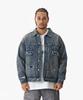 Midupdate Retro Denim Trucker Jacket_Blue