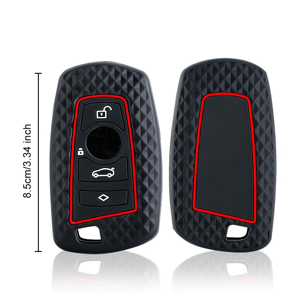 For Bmw F30 F31 F32 F34 F20 F21 F07 F10 1 3 5 7 Series X1 X3 G01 X4 G02 X5 F15 F16 M3 M4 Silicone Car Key Case Cover Shell Fob
