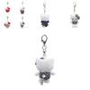Charming Plush Kt Keychain With Bow And Skirt Designs For Sweetheart Gifts